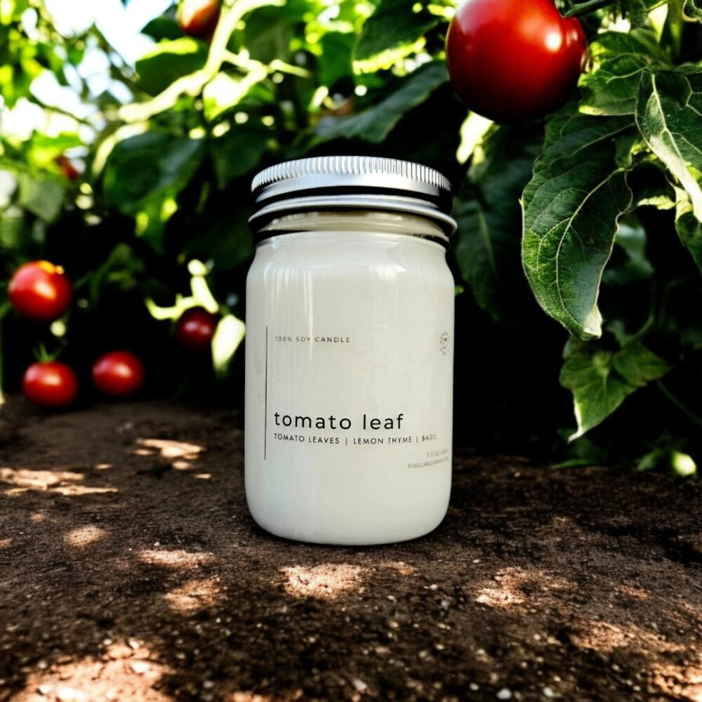 Tomato Leaf Soy Candle