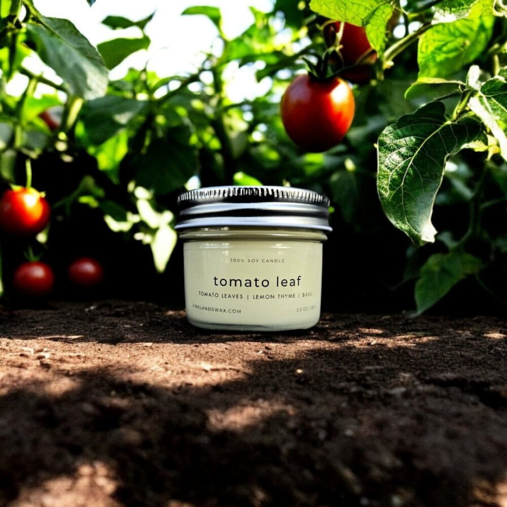 Tomato Leaf Soy Candle - Image 3