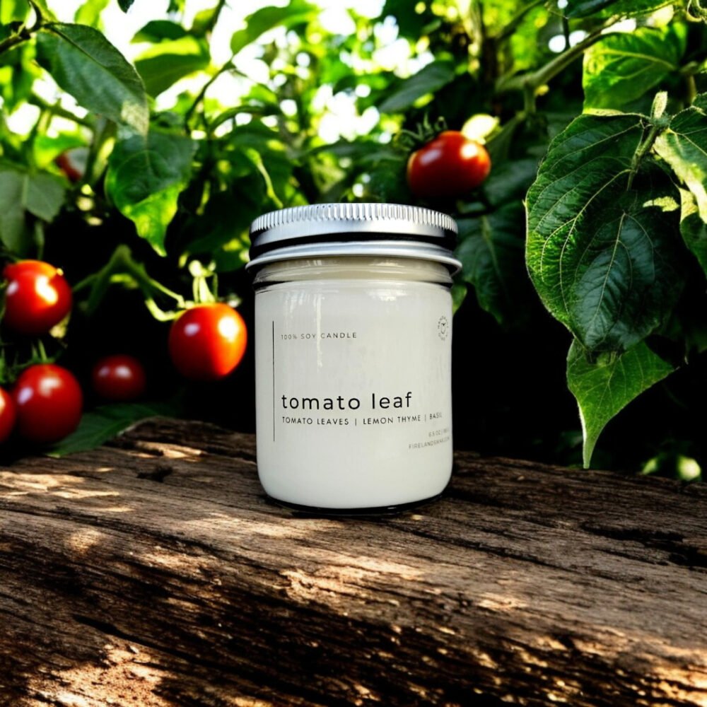 Tomato Leaf Soy Candle - Image 2