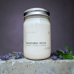 Lavender Mint Soy Candle