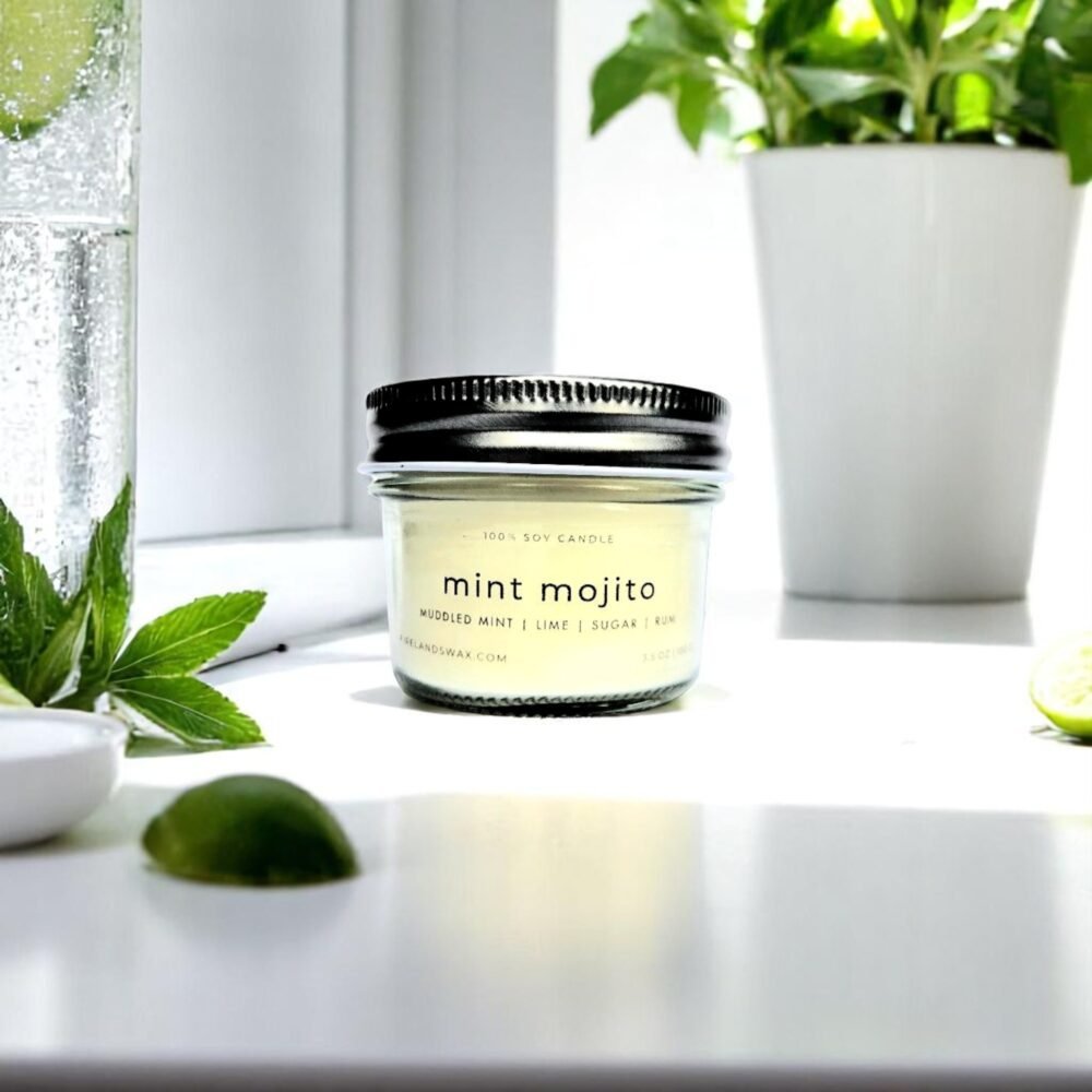 Mint Mojito Soy Candle - Image 3