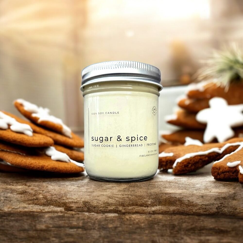 Sugar & Spice Soy Candle - Image 2