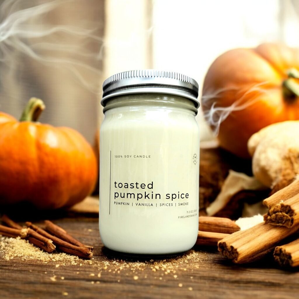 Toasted Pumpkin Spice Soy Candle