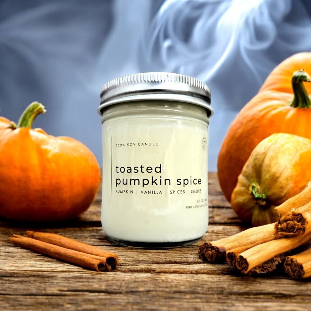 Toasted Pumpkin Spice Soy Candle - Image 2