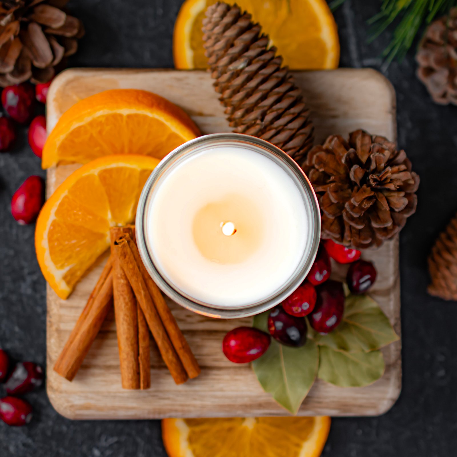 Winter Cabin Soy Candle - Image 8