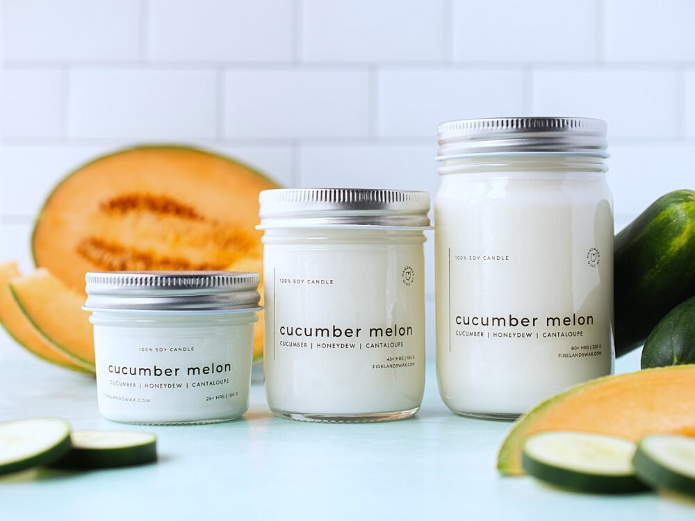 Cucumber Melon Soy Candle - Image 7