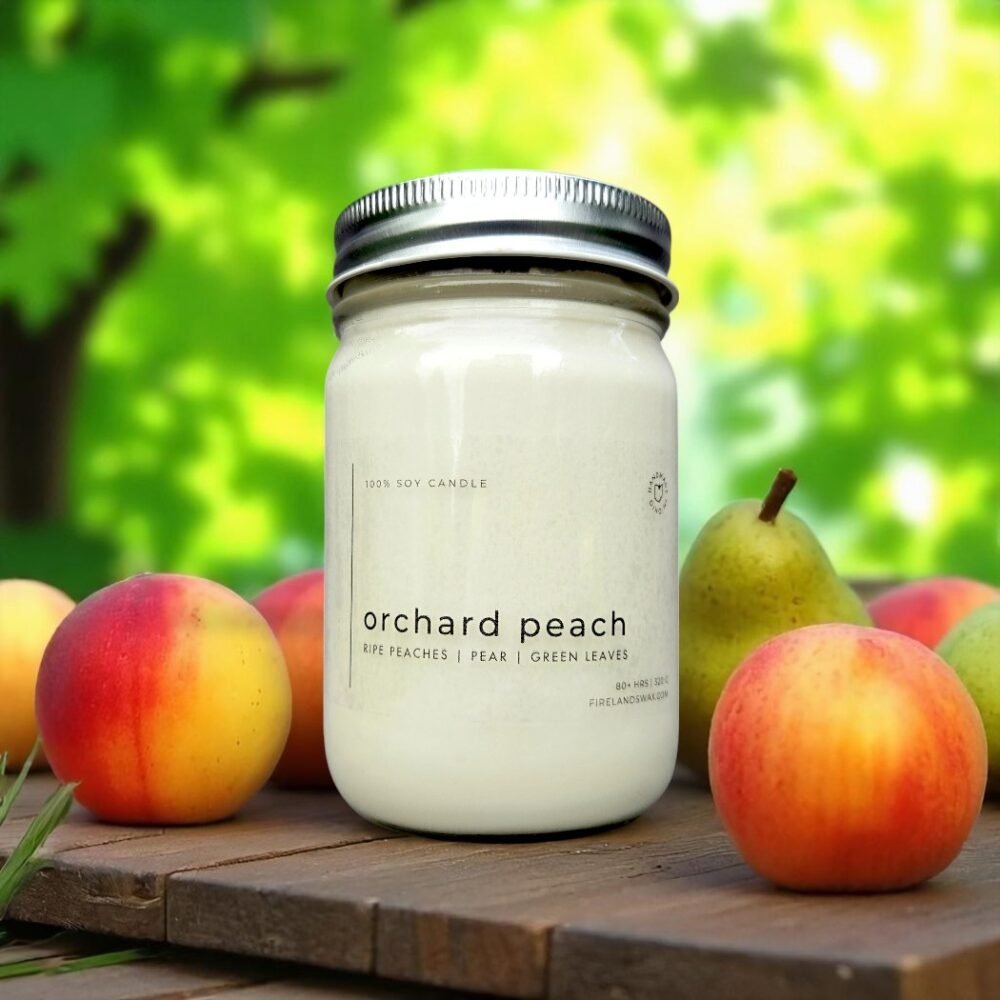 Orchard Peach Soy Candle