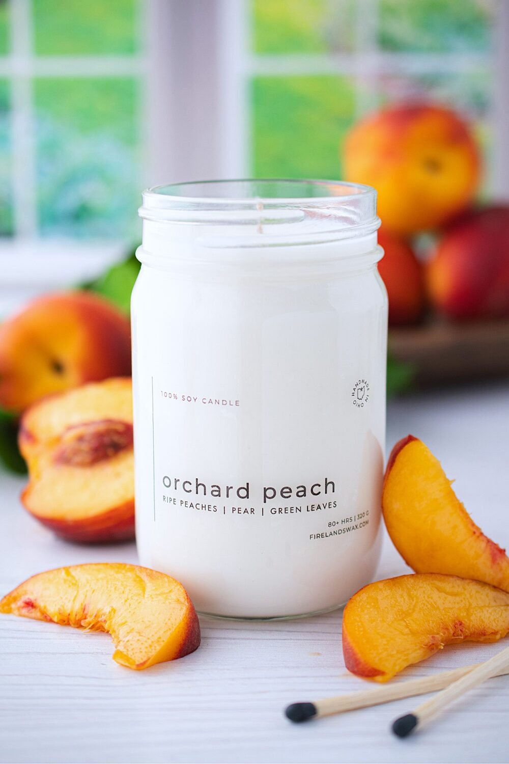 Orchard Peach Soy Candle