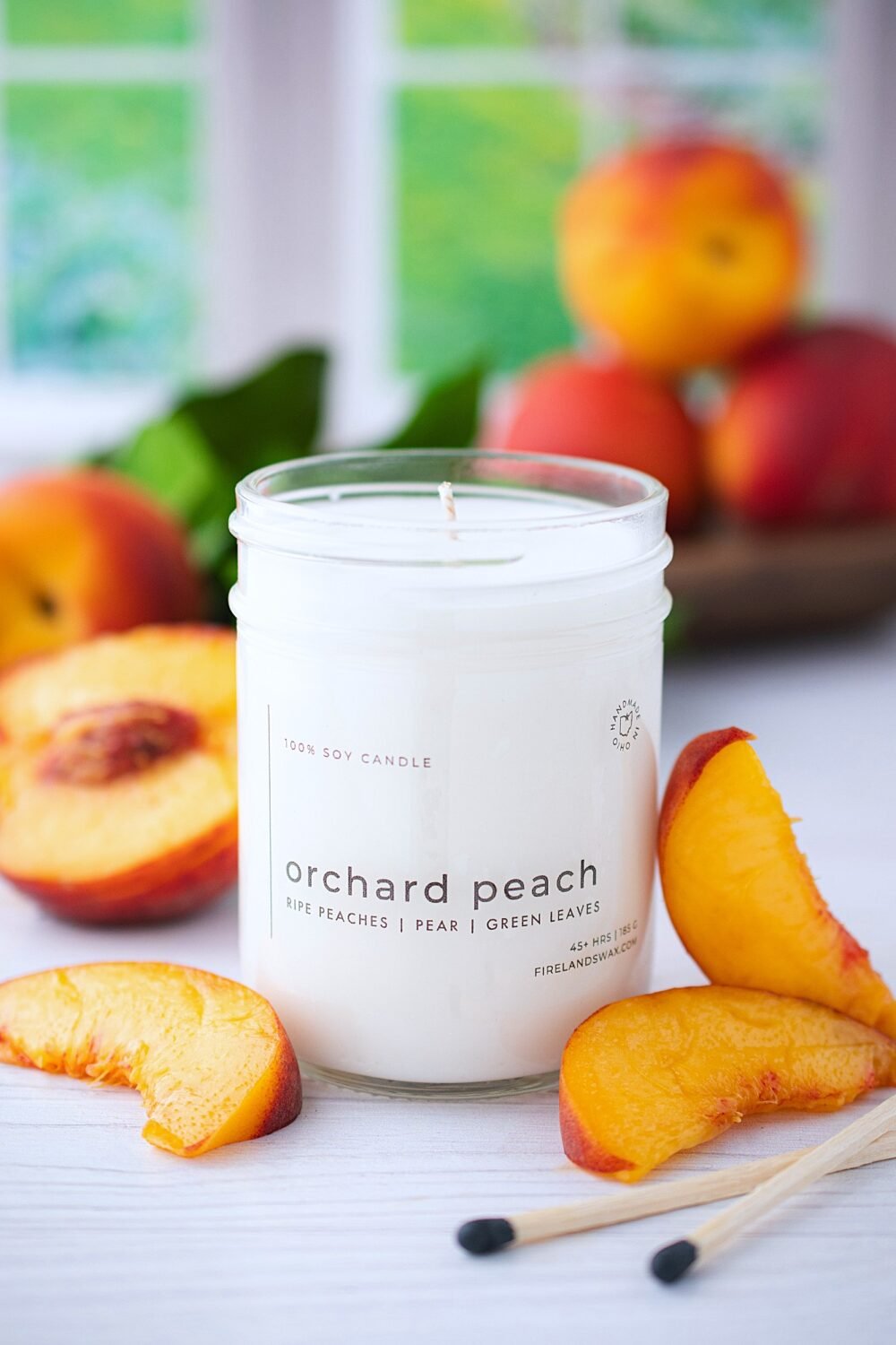 Orchard Peach Soy Candle - Image 3