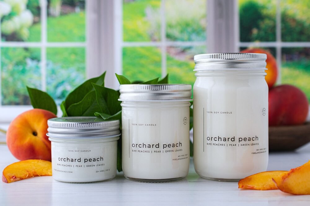 Orchard Peach Soy Candle - Image 8