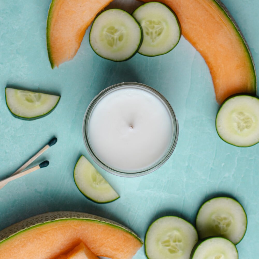 Cucumber Melon Soy Candle - Image 9