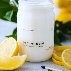 Lemon Peel Soy Candle