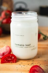 Tomato Leaf Soy Candle