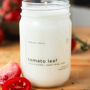 Tomato Leaf Soy Candle
