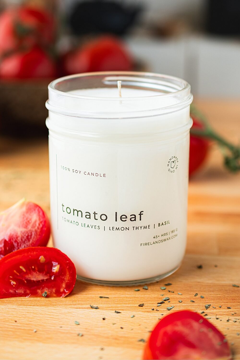 Tomato Leaf Soy Candle - Image 3