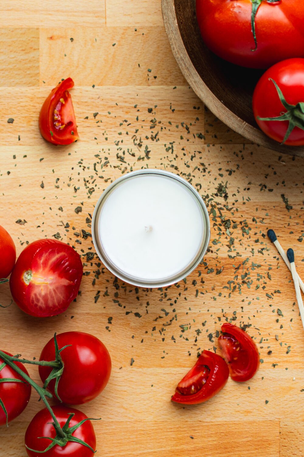 Tomato Leaf Soy Candle - Image 9