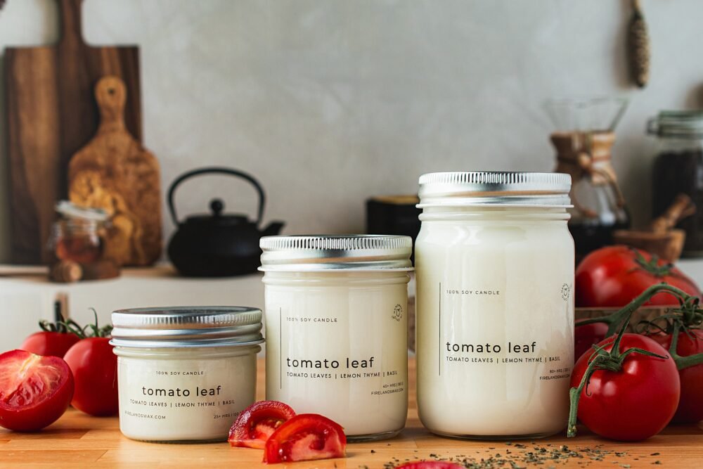 Tomato Leaf Soy Candle - Image 7