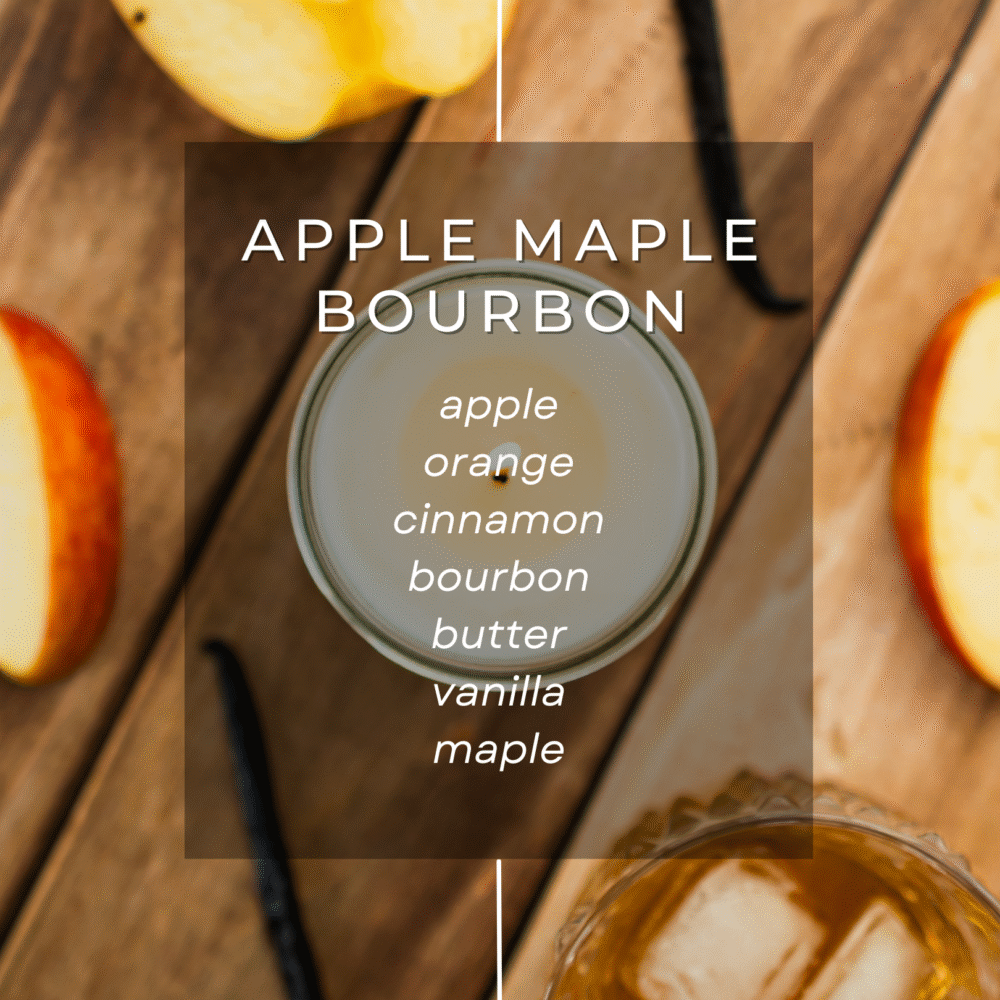 Apple Maple Bourbon Soy Candle - Image 2