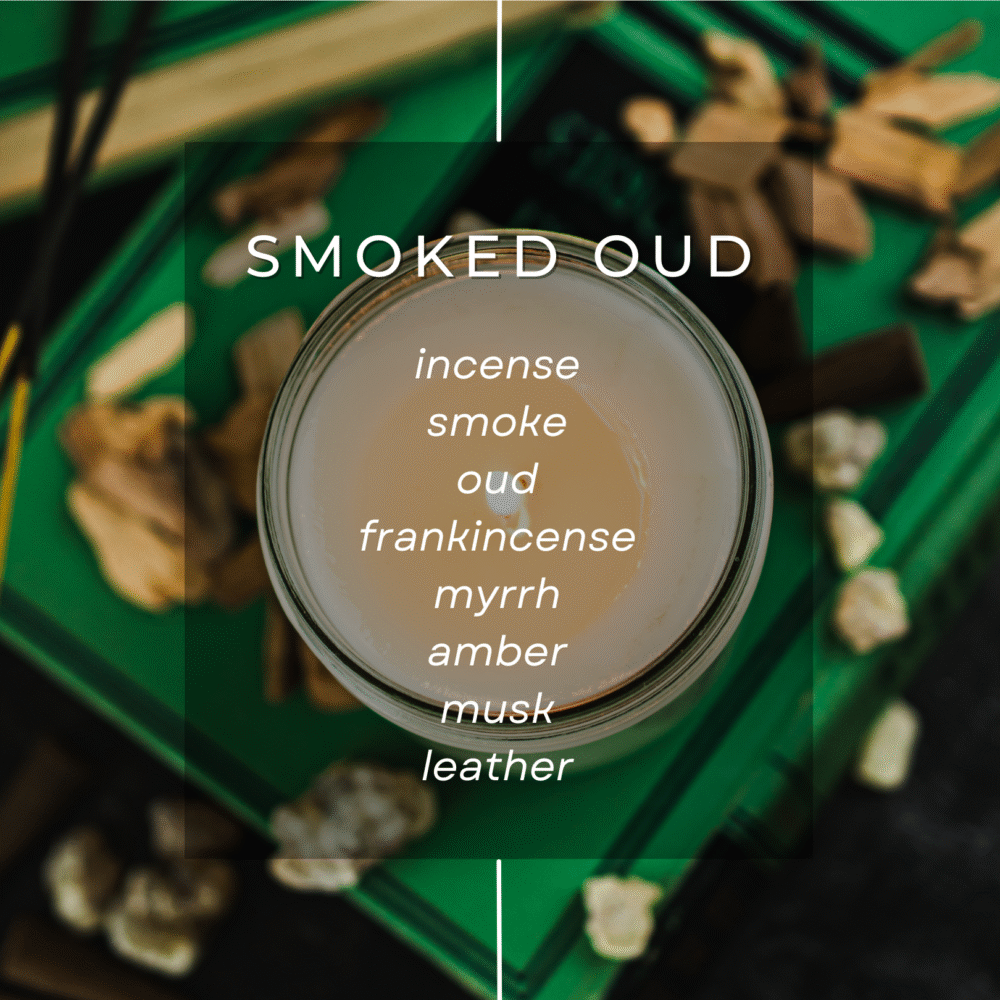 Smoked Oud Soy Candle - Image 2