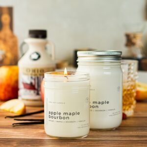 Apple Maple Bourbon Soy Candle