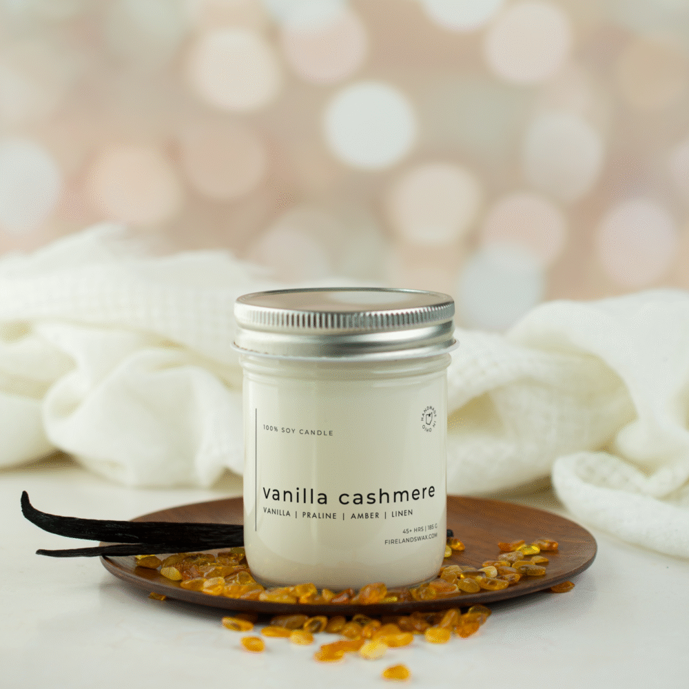 Vanilla Cashmere Soy Candle - Image 6
