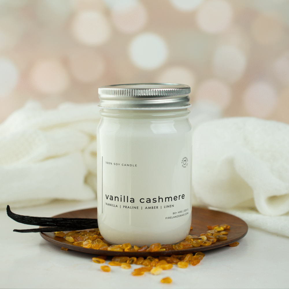 Vanilla Cashmere Soy Candle - Image 3