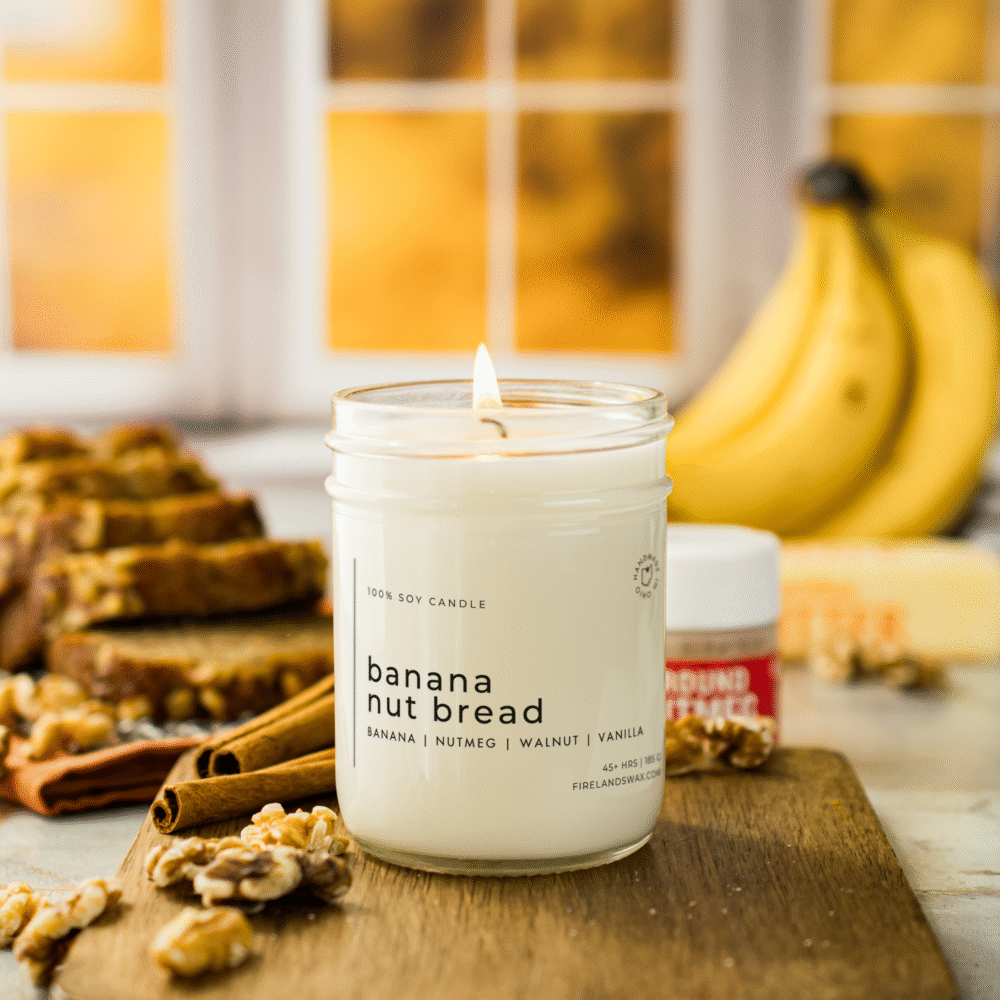 Banana Nut Bread Soy Candle - Image 8