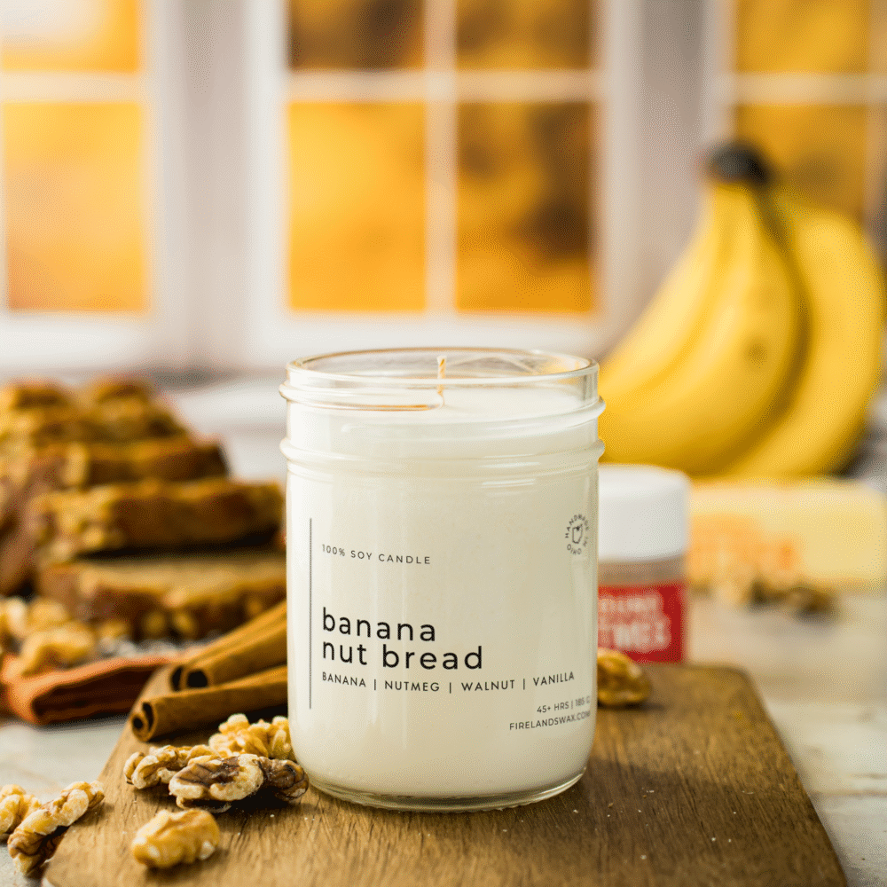 Banana Nut Bread Soy Candle - Image 7