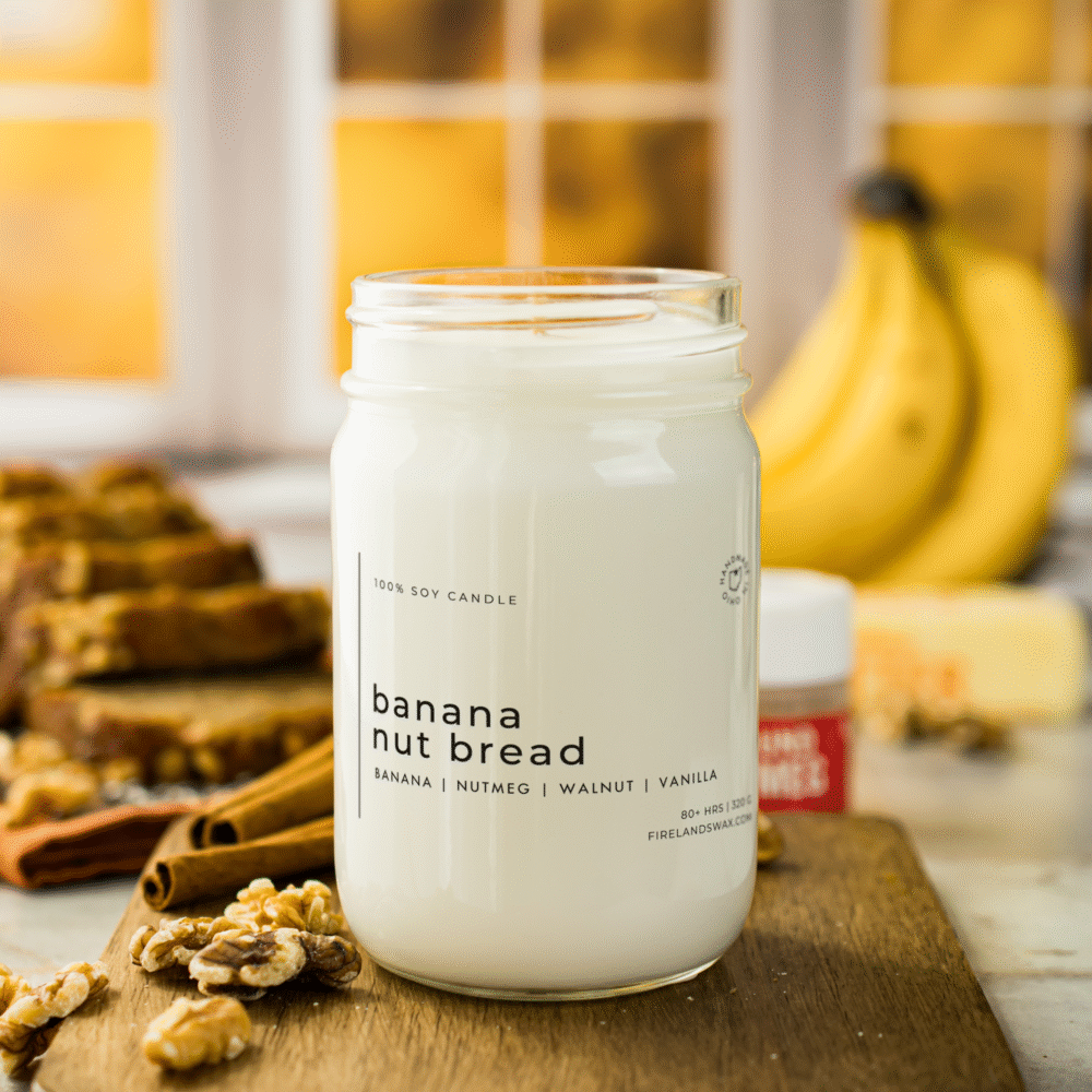 Banana Nut Bread Soy Candle - Image 4