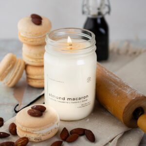 Almond Macaron Soy Candle
