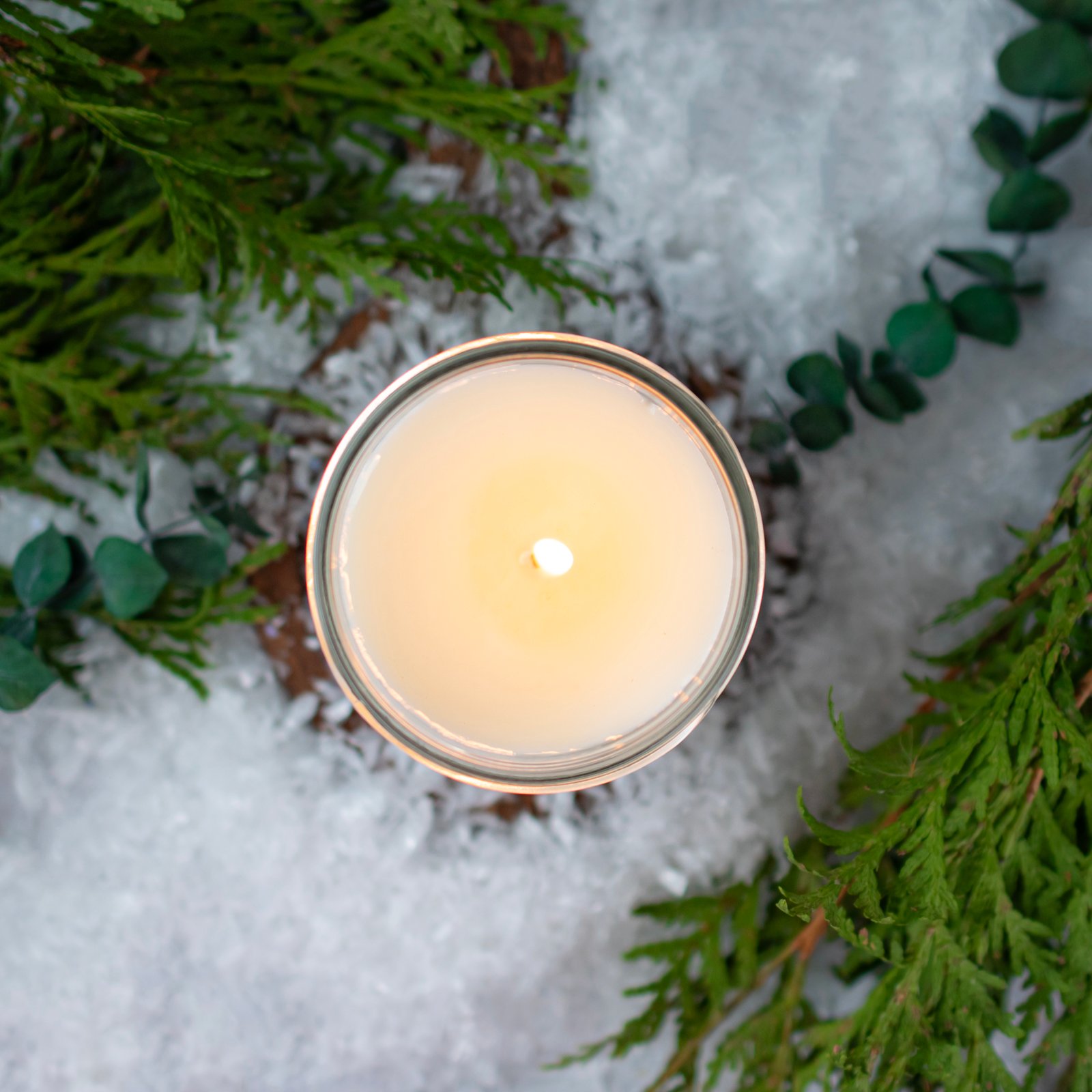Cedar Snow Soy Candle - Image 9