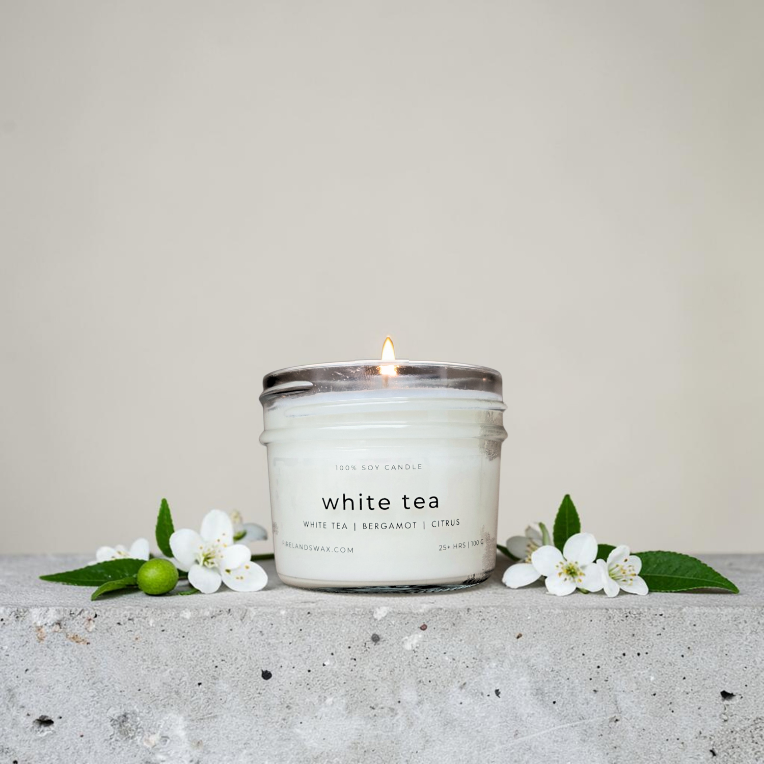 White Tea Soy Candle - Image 6