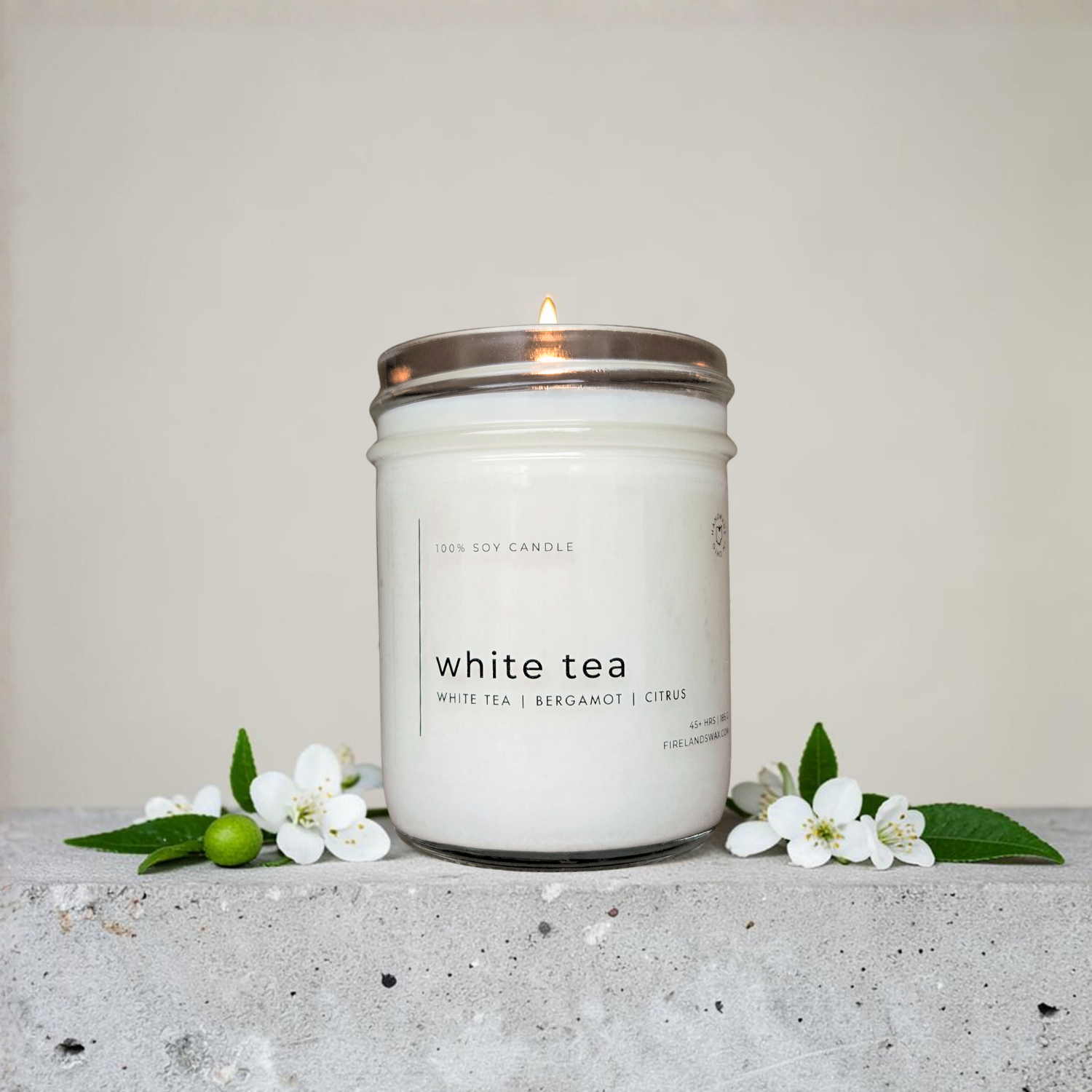 White Tea Soy Candle - Image 4