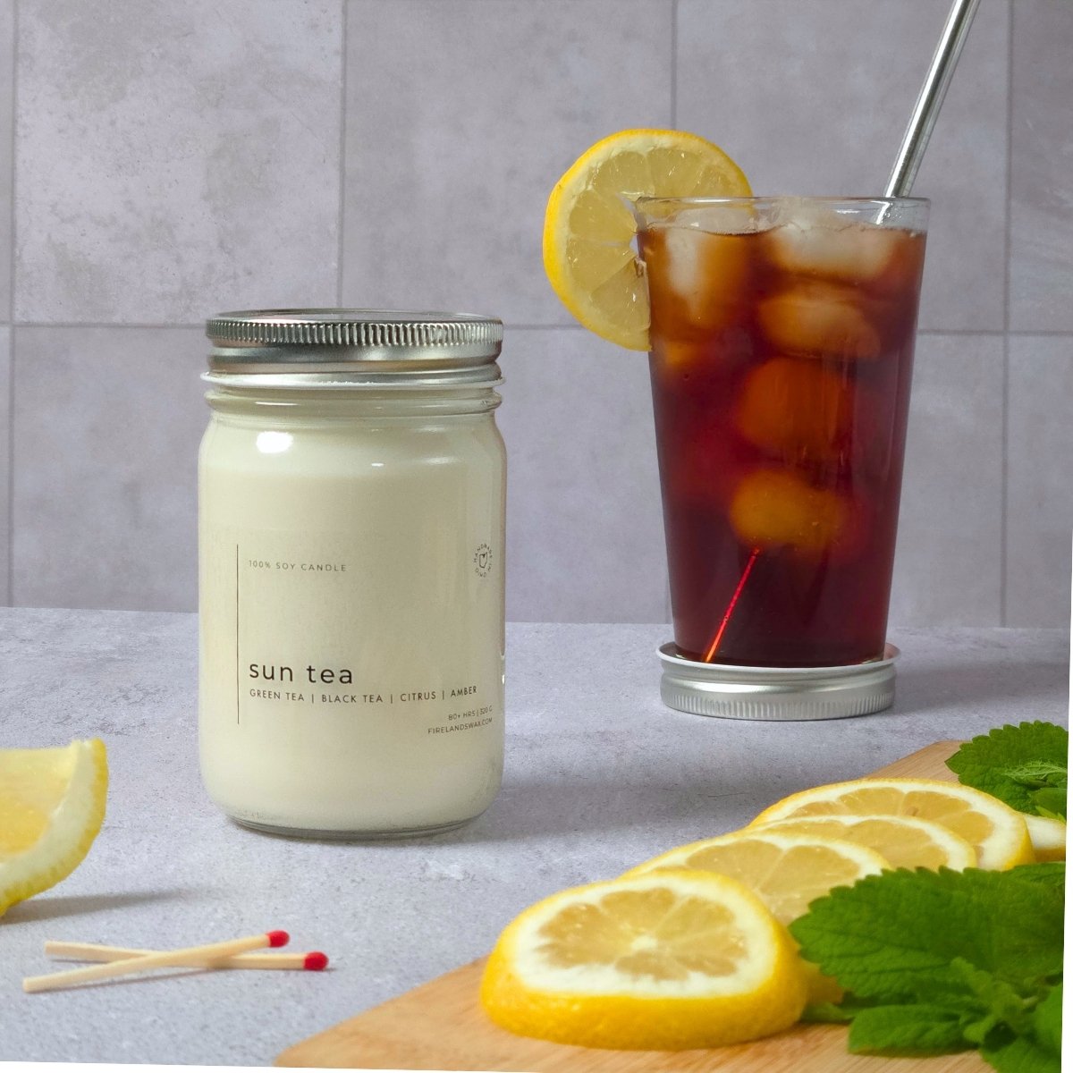 Sun Tea Soy Candle - Image 2