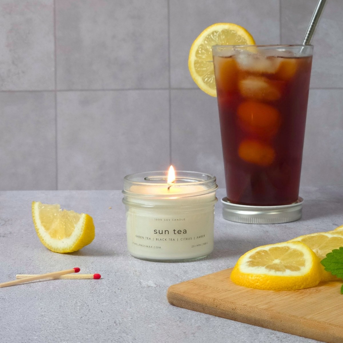 Sun Tea Soy Candle - Image 8