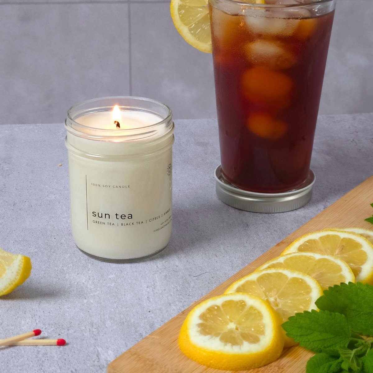 Sun Tea Soy Candle - Image 5