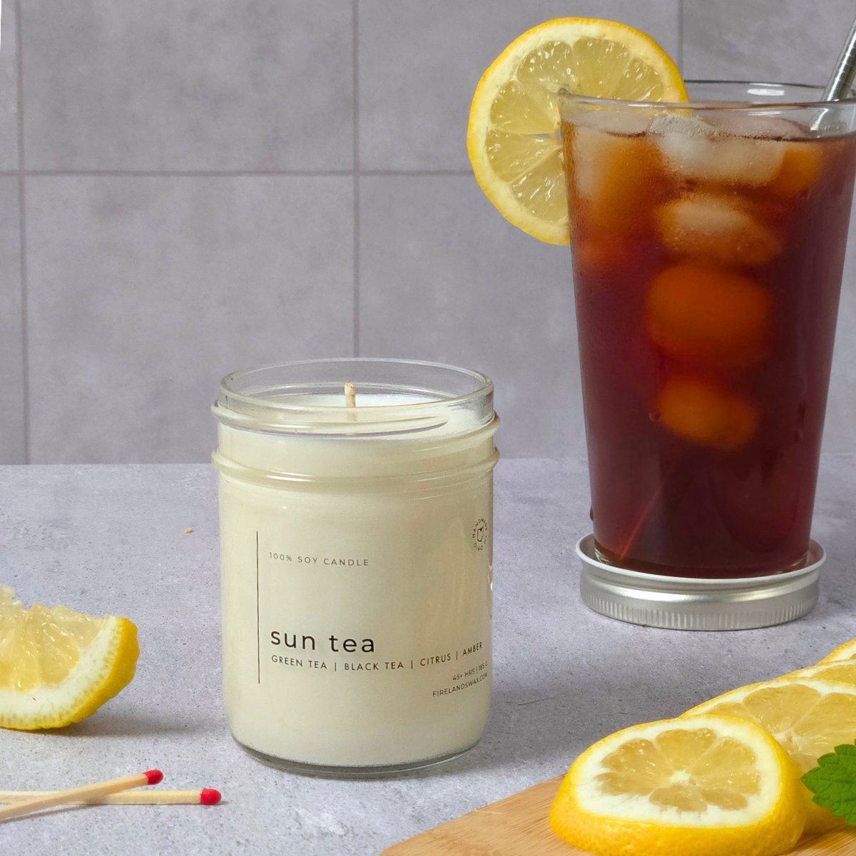 Sun Tea Soy Candle - Image 4