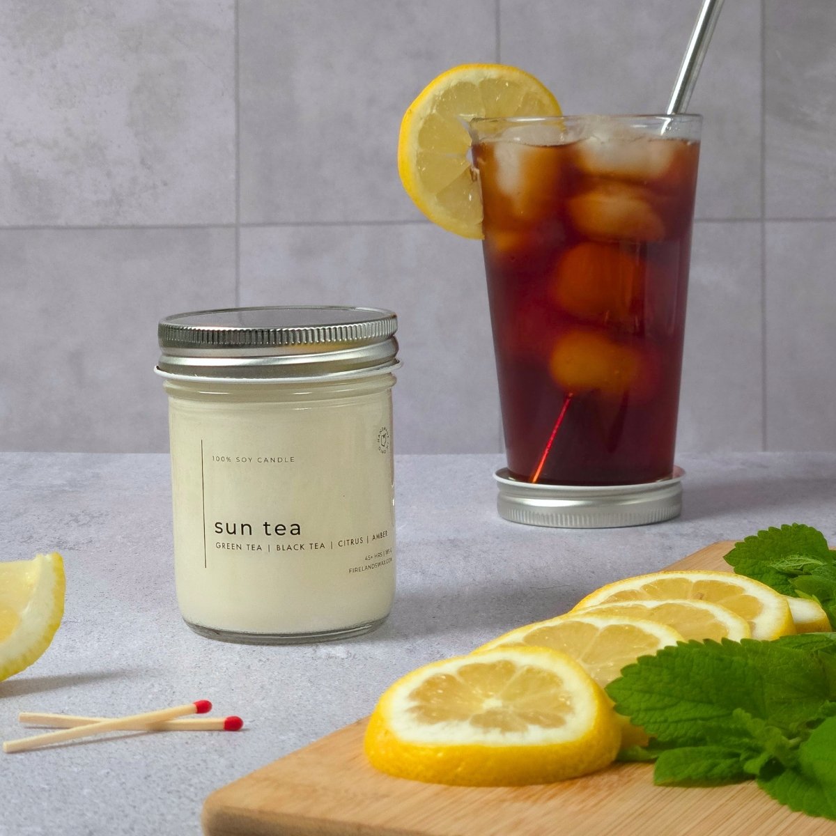Sun Tea Soy Candle - Image 3